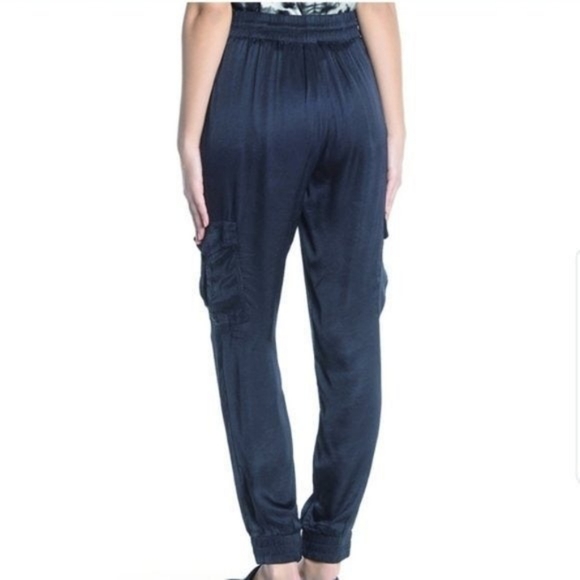 Young Fabulous & Broke YFB Jaime Satin Joggers - Sexy and Comfy - Picture 2 of 7